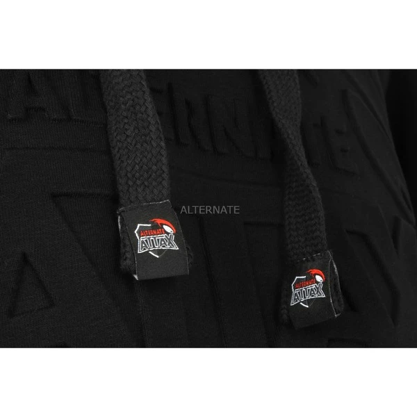 ALTERNATE ATTAX Hoodie (Logo Geprägt) S, Pullover 5 ALTERNATE ATTAX Hoodie (Logo Geprägt) S, Pullover – Bild 5