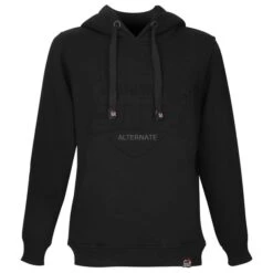 ALTERNATE ATTAX Hoodie (Logo Geprägt) XS, Pullover