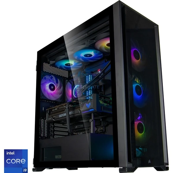 ALTERNATE Gaming-PC ICUE Edition • RTX 4090 • Intel® Core™ I9-14900K • 64 GB RAM