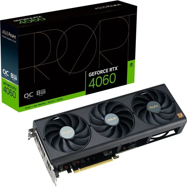 ASUS GeForce RTX 4060 PROART OC, Grafikkarte 1 ASUS GeForce RTX 4060 PROART OC, Grafikkarte