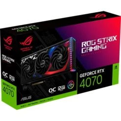 ASUS GeForce RTX 4070 ROG STRIX OC, Grafikkarte -HPP Computer Geschaft ASUS GeForce RTX 4070 ROG STRIX OC Grafikkarte@@100012195 12