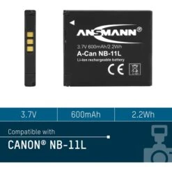 Ansmann A-Can NB 11 L, Kamera-Akku -HPP Computer Geschaft Ansmann A Can NB 11 L Kamera Akku@@1188317 3