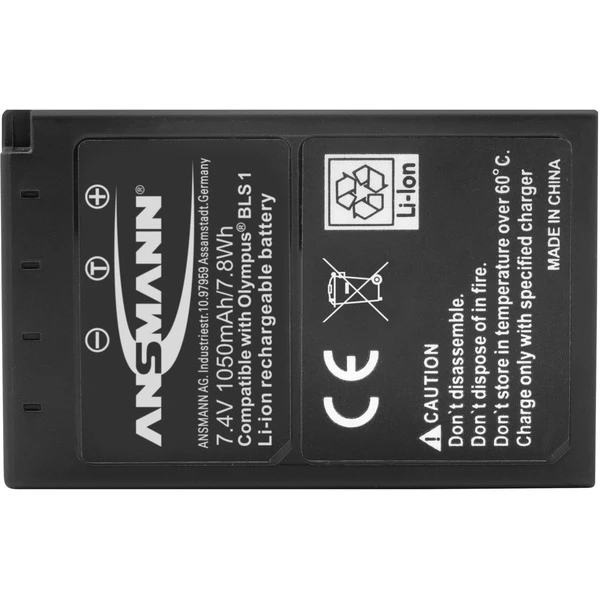 Ansmann A-Oly BLS-1, Kamera-Akku 2 Ansmann A-Oly BLS-1, Kamera-Akku – Bild 2