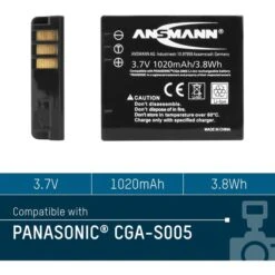 Ansmann A-Pan CGA S005, Kamera-Akku -HPP Computer Geschaft Ansmann A Pan CGA S005 Kamera Akku@@987396 4