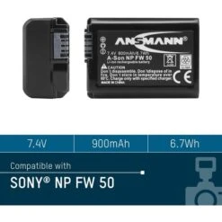 Ansmann A-Son NP FW50, Kamera-Akku -HPP Computer Geschaft Ansmann A Son NP FW50 Kamera Akku@@987447 4
