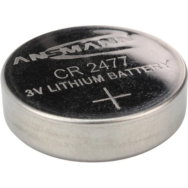 Ansmann Lithium Knopfzelle CR2477, Batterie 2 Ansmann Lithium Knopfzelle CR2477, Batterie – Bild 2