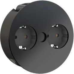 Bachmann Einbausteckdose TWIST 2fach