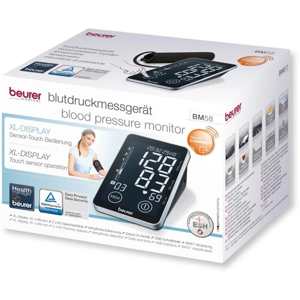 Beurer Blutdruckmessgerät BM58 6 Beurer Blutdruckmessgerät BM58 – Bild 6