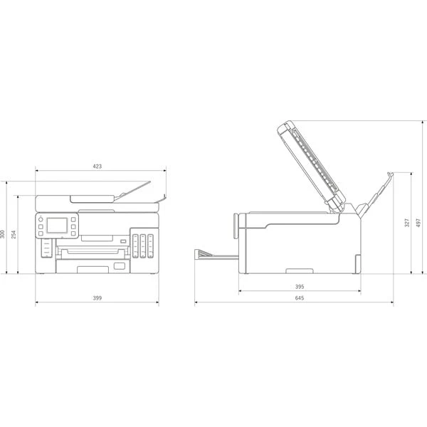 Canon® Canon Maxify GX6050, Multifunktionsdrucker 5 Canon® Canon Maxify GX6050, Multifunktionsdrucker – Bild 5