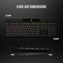 Corsair K100 AIR WIRELESS, Gaming-Tastatur -HPP Computer Geschaft Corsair K100 AIR WIRELESS Gaming Tastatur@@1868768 9