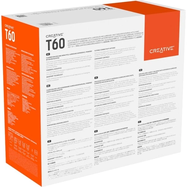 Creative T60, Lautsprecher 7 Creative T60, Lautsprecher – Bild 7