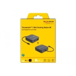 DeLOCK Thunderbolt 3 Mini Dockingstation 8K -HPP Computer Geschaft DeLOCK Thunderbolt 3 Mini Dockingstation 8K@@100000424 3