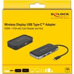 DeLOCK USB-C Docking Station FHD HDMI+VGA, Dockingstation -HPP Computer Geschaft DeLOCK USB C Docking Station FHD HDMI VGA Dockingstation@@1831343 5