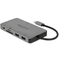 DeLOCK USB-C Dockingsstation 4K, Dockingstation