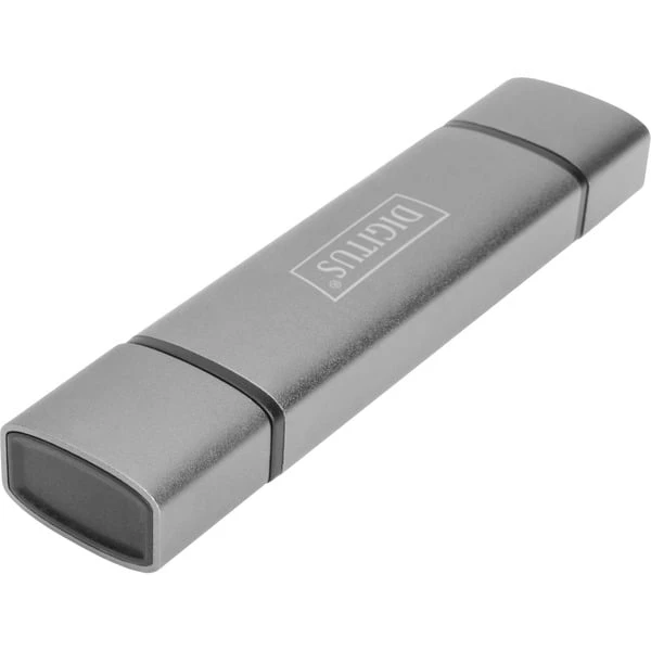 Digitus Dual Card Reader USB-C / USB 3.0, OTG, Kartenleser – Bild 3
