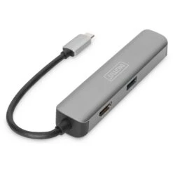 Digitus USB Type-C Multiport Dock, Dockingstation -HPP Computer Geschaft Digitus USB Type C Multiport Dock Dockingstation@@1782476 3