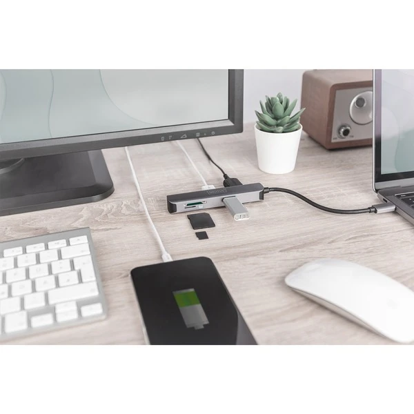 Digitus USB Type-C Multiport Dock, Dockingstation – Bild 7