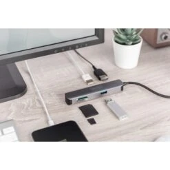 Digitus USB Type-C Multiport Dock, Dockingstation -HPP Computer Geschaft Digitus USB Type C Multiport Dock Dockingstation@@1782476 7