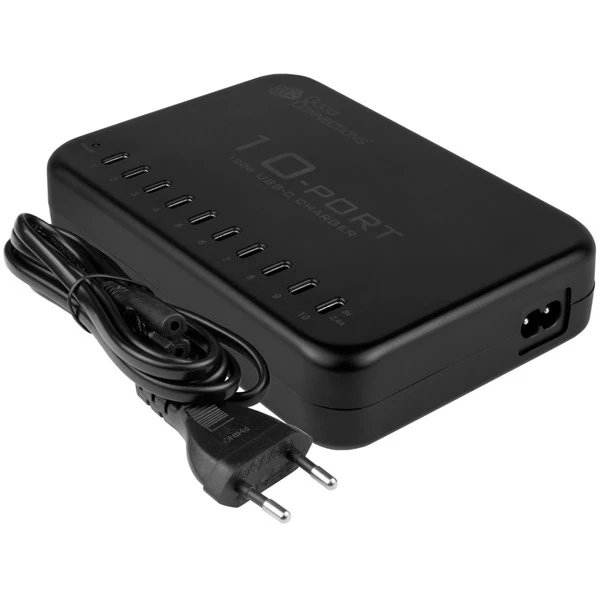 Good Connections USB-Schnellladestation 120 Watt, 10 Port 2 Good Connections USB-Schnellladestation 120 Watt, 10 Port – Bild 2