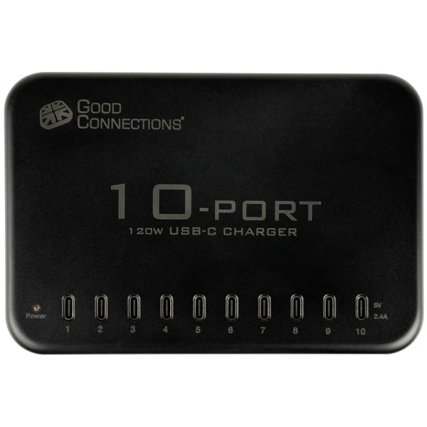 Good Connections USB-Schnellladestation 120 Watt, 10 Port 3 Good Connections USB-Schnellladestation 120 Watt, 10 Port – Bild 3