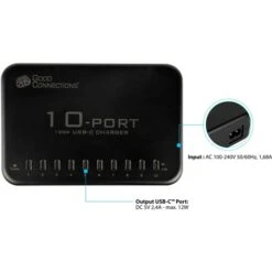 Good Connections USB-Schnellladestation 120 Watt, 10 Port 10 Good Connections USB-Schnellladestation 120 Watt, 10 Port -HPP Computer Geschaft Good Connections USB Schnellladestation 120 Watt 10 Port@@100025474 4