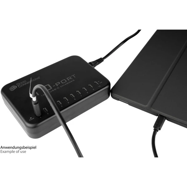 Good Connections USB-Schnellladestation 120 Watt, 10 Port 6 Good Connections USB-Schnellladestation 120 Watt, 10 Port – Bild 6