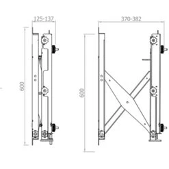 HAGOR VWH-5, Wandhalterung -HPP Computer Geschaft HAGOR VWH 5 Wandhalterung@@1719294 8