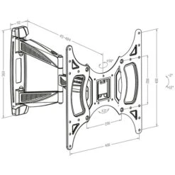 HAGOR WH-Synchron-41-001, Wandhalterung -HPP Computer Geschaft HAGOR WH Synchron 41 001 Wandhalterung@@1261183 5