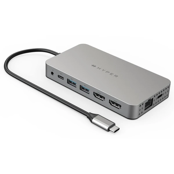 Hyper Dual 4K HDMI 10-in-1 USB-C, Dockingstation – Bild 2