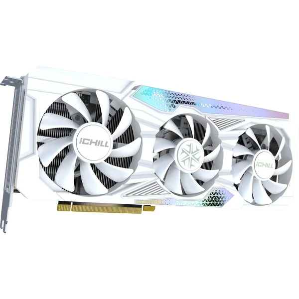 INNO3D GeForce RTX 4060 Ti 8GB ICHILL X3 WHITE, Grafikkarte – Bild 4
