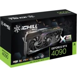 INNO3D GeForce RTX 4090 ICHILL X3, Grafikkarte -HPP Computer Geschaft INNO3D GeForce RTX 4090 ICHILL X3 Grafikkarte@@1873443 32