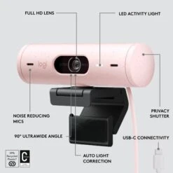 Logitech Brio 500, Webcam -HPP Computer Geschaft Logitech Brio 500 Webcam@@1864134 7