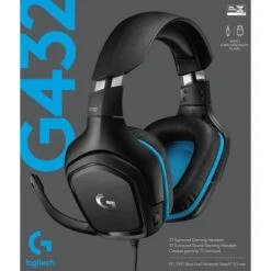 Logitech G432 Gaming Headset, Gaming-Headset -HPP Computer Geschaft Logitech G432 Gaming Headset Gaming Headset@@kh l5r 34