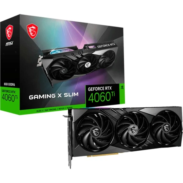 MSI GeForce RTX 4060 Ti GAMING X SLIM 8G, Grafikkarte