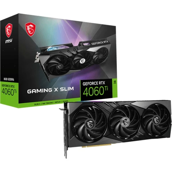 MSI GeForce RTX 4060 Ti GAMING X SLIM 8G, Grafikkarte – Bild 7