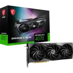 MSI GeForce RTX 4070 GAMING X SLIM 12G, Grafikkarte