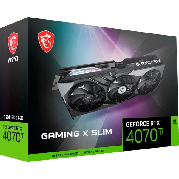 MSI GeForce RTX 4070 Ti GAMING X SLIM 12G, Grafikkarte – Bild 10