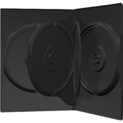 MediaRange 4er-DVD-Box Black (50 Stück), Schutzhülle