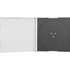 MediaRange CD Slimcase Black (100 Stück), Schutzhülle