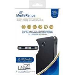 MediaRange Powerbank 10.000 MAh -HPP Computer Geschaft MediaRange Powerbank 10 000 mAh@@pblvm54 2