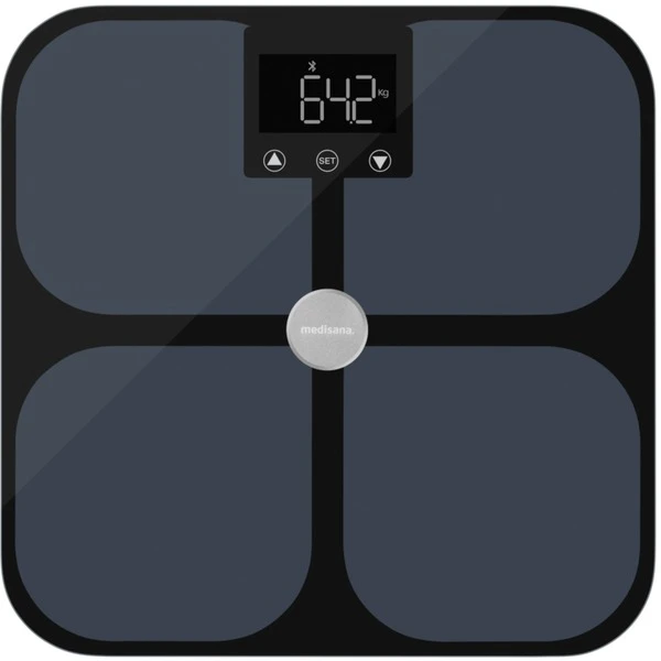 Medisana Connect WiFi & Bluetooth Körperanalysewaage BS 650 1 Medisana Connect WiFi & Bluetooth Körperanalysewaage BS 650