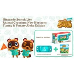 Nintendo Switch Lite Animal Crossing New Horizons Timmy & Tommy Aloha Edition, Spielkonsole -HPP Computer Geschaft Nintendo Switch Lite Animal Crossing New Horizons Timmy Tommy Aloha Edition Spielkonsole@@100014881 1
