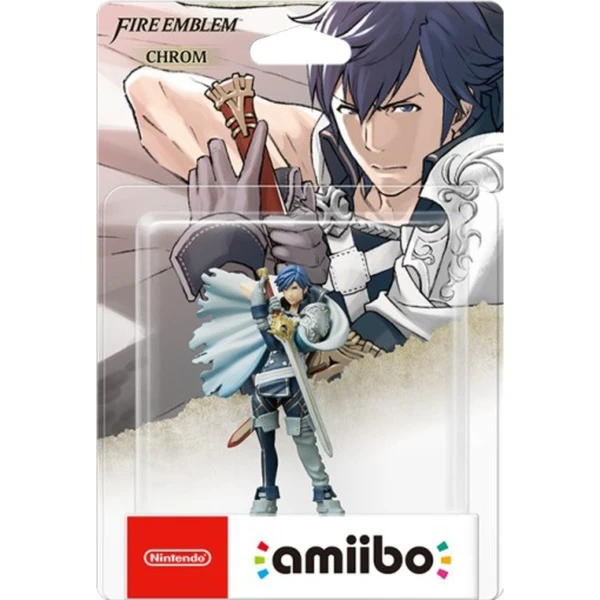 Nintendo Amiibo Fire Emblem Chrom-Spielfigur 2 Nintendo Amiibo Fire Emblem Chrom-Spielfigur – Bild 2