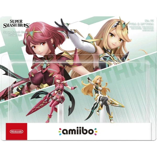 Nintendo Amiibo Pyra & Mythra 2 In 1 - Super Smash Bros. Collection-Spielfigur