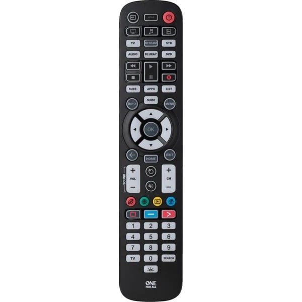 One For All Essential 6, Fernbedienung 1 One For All Essential 6, Fernbedienung