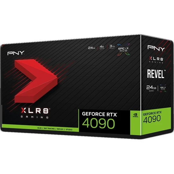 PNY GeForce RTX 4090 XLR8 Gaming REVEL EPIC-X RGB Triple Fan Edition, Grafikkarte – Bild 5