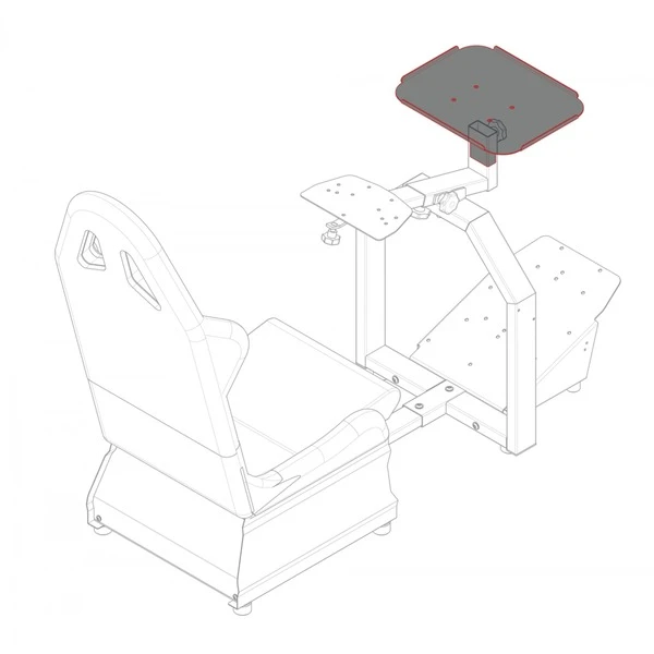RaceRoom Konsolen - Ablage Für RR Home Simulator 3 RaceRoom Konsolen - Ablage Für RR Home Simulator – Bild 3
