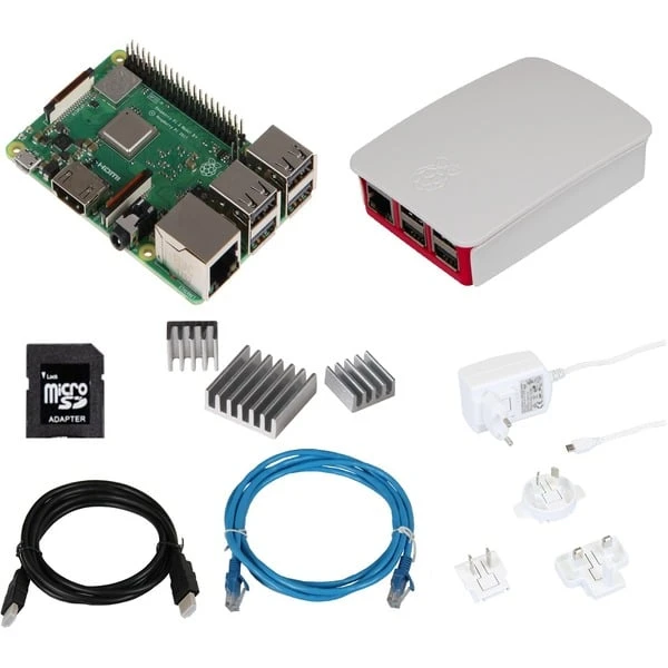 Raspberry Pi Foundation Raspberry Pi 3 Model B+ Starter Kit, Mini-PC 1 Raspberry Pi Foundation Raspberry Pi 3 Model B+ Starter Kit, Mini-PC