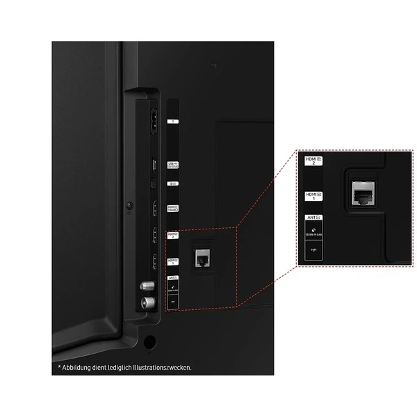 SAMSUNG GU-43CU7199, LED-Fernseher 3 SAMSUNG GU-43CU7199, LED-Fernseher – Bild 3