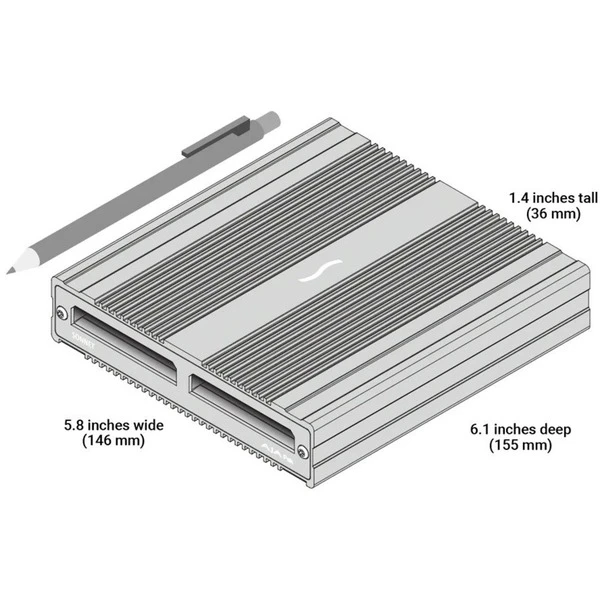 Sonnet SF3 Series - AJA PAK Media Pro Card Reader, Kartenleser – Bild 3